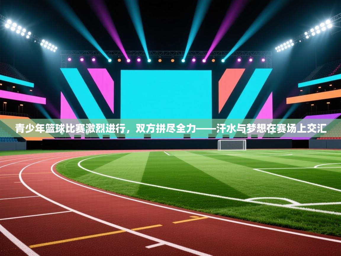 青少年篮球比赛激烈进行,双方拼尽全力——汗水与梦想在赛场上交汇 第2张