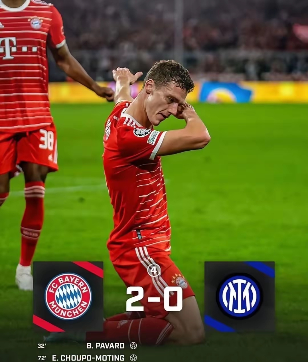 拜仁慕尼黑大比分获胜,小组第一可期 拜仁慕尼黑大比分获胜,小组第一可期